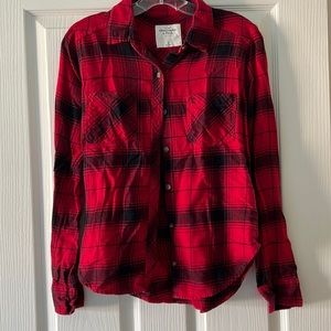 Abercrombie and fitch flannel
